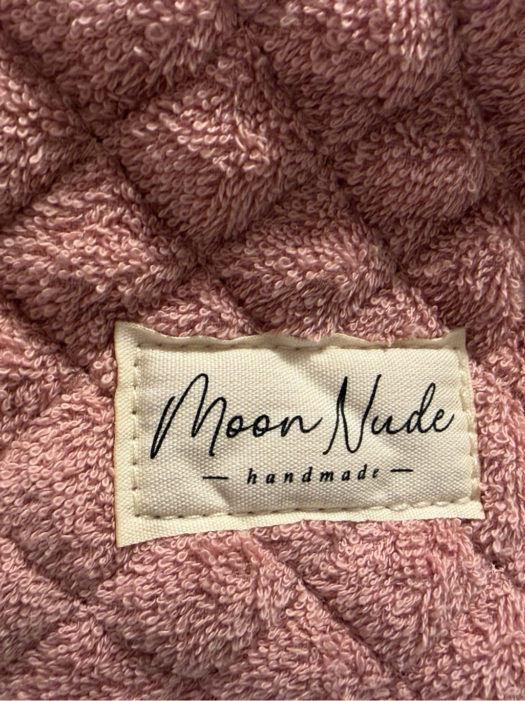 Moon Nude Pink Quilted Cosmetic Bag — image 4 of 6